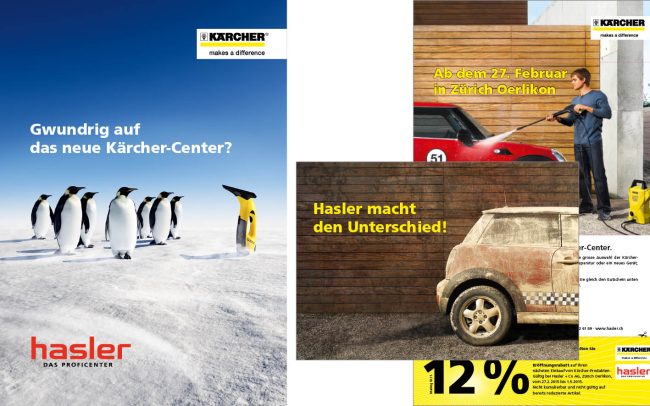 Hasler + Co AG: Kärcher