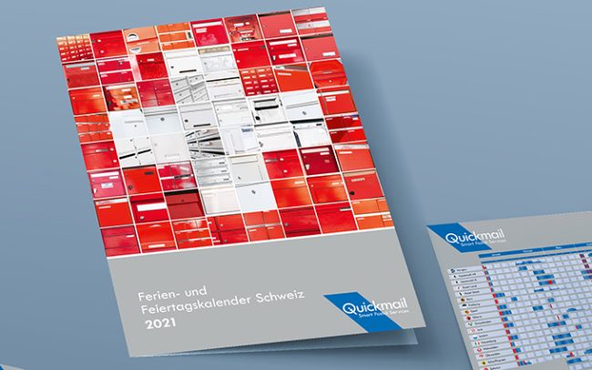 Quickmail AG: Ferienkalender