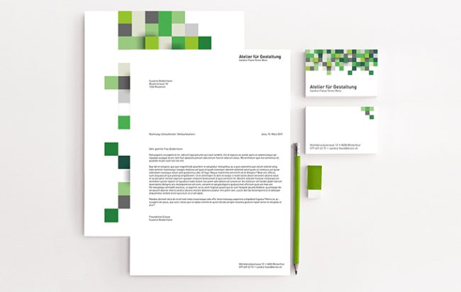 Atelier für Gestaltung: Neuer Firmenauftritt