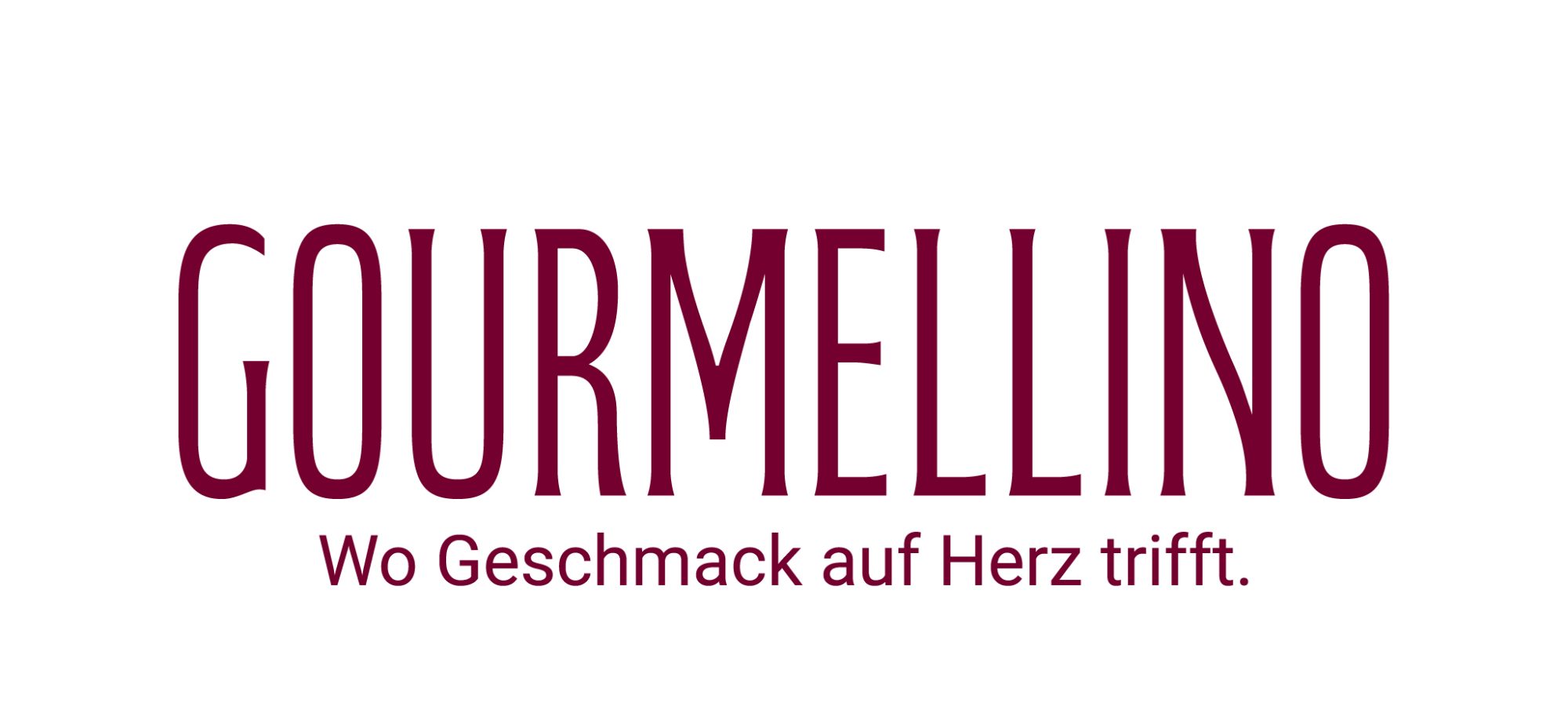Gourmellino Logo und Claim